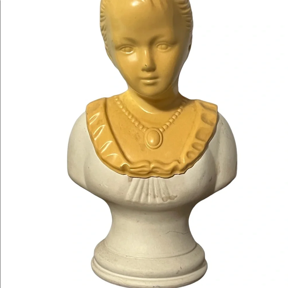 Vintage 18th Century Ladies Head Figurine empty plastic bubble bath - Picture 3 of 6